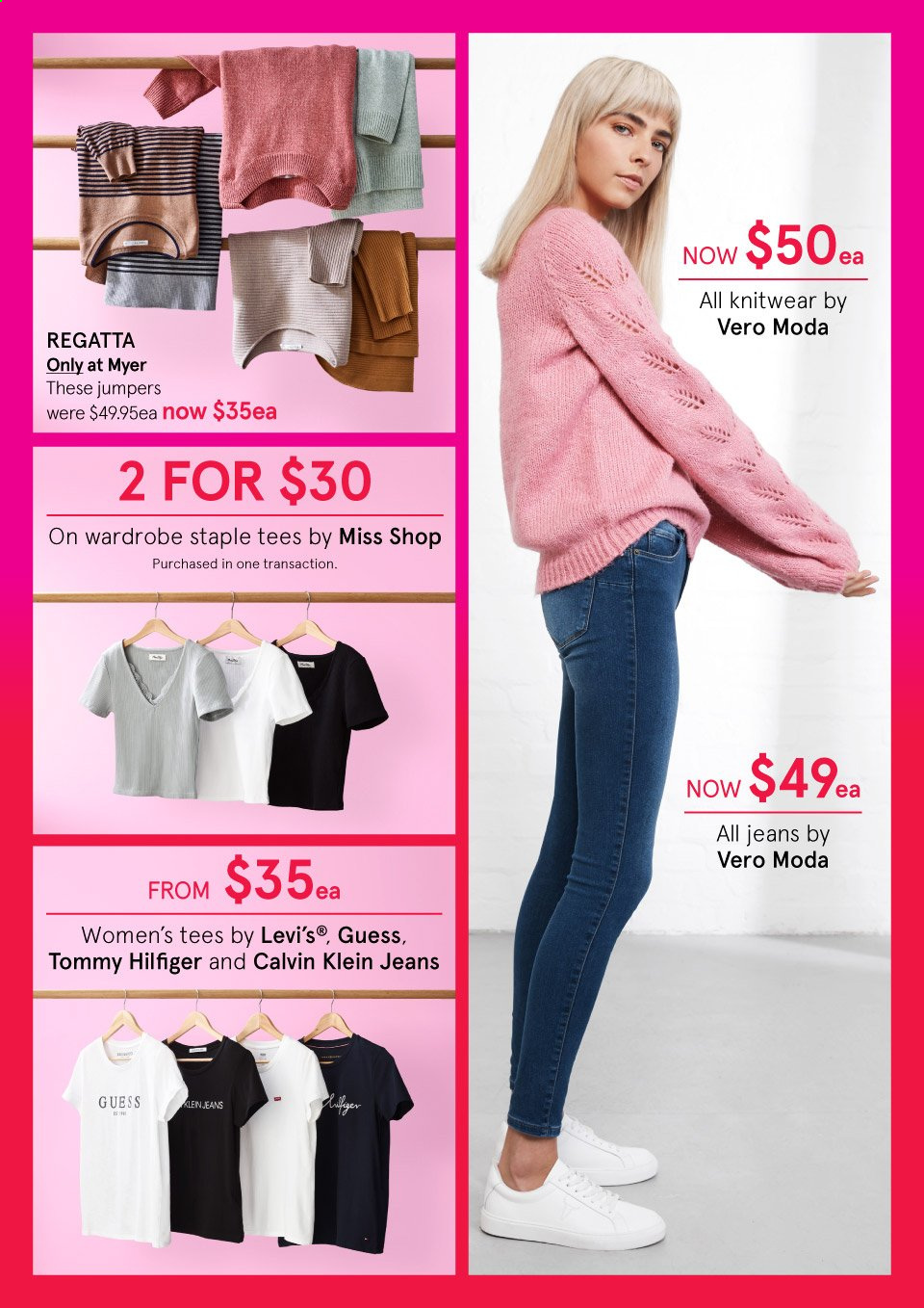 Myer catalogue . Page 4.
