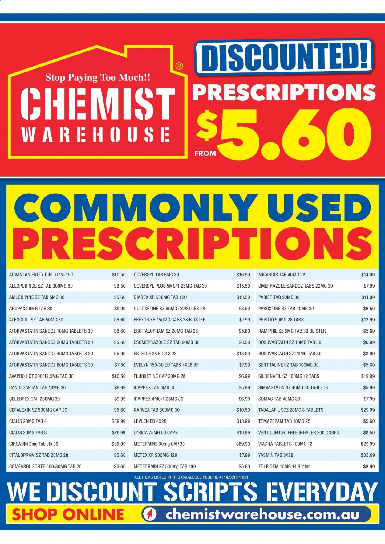 Chemist Warehouse catalogue - 22.3.2021 - 31.12.2021.