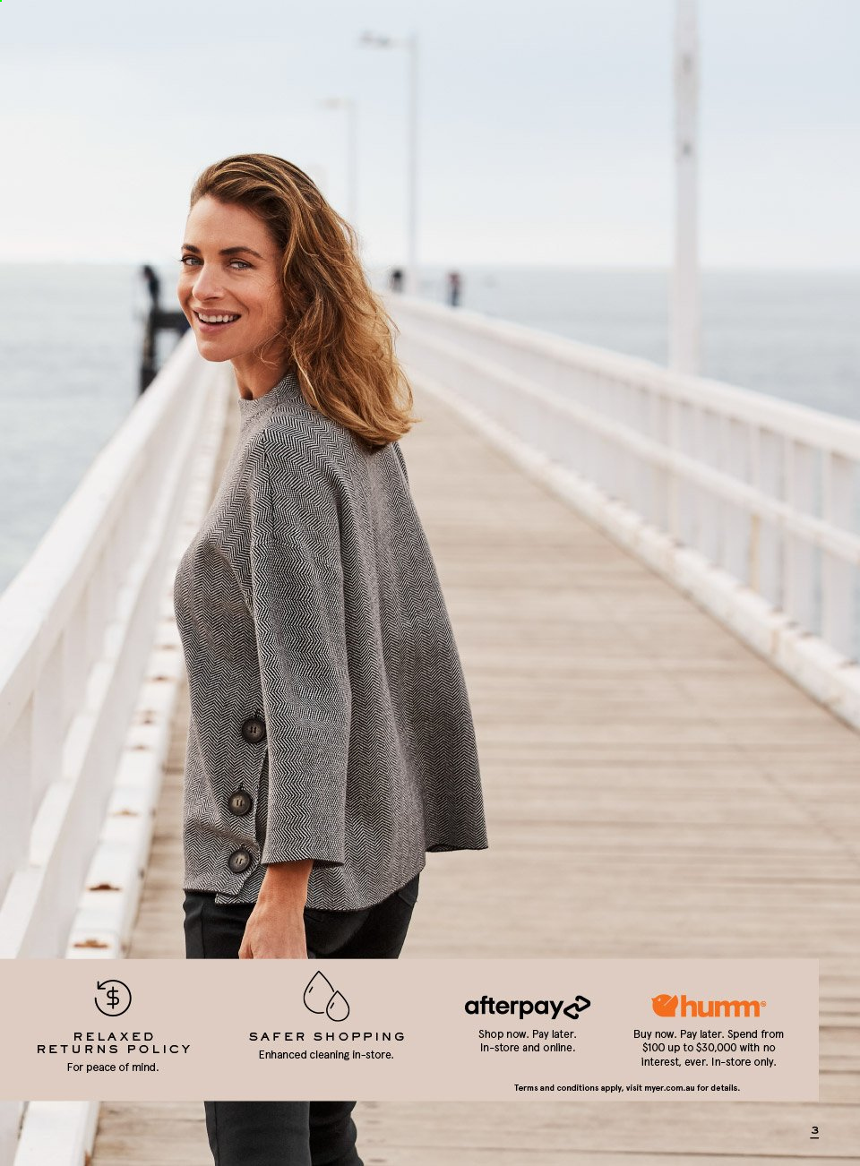Myer catalogue  - 10.5.2021 - 25.5.2021. Page 3.