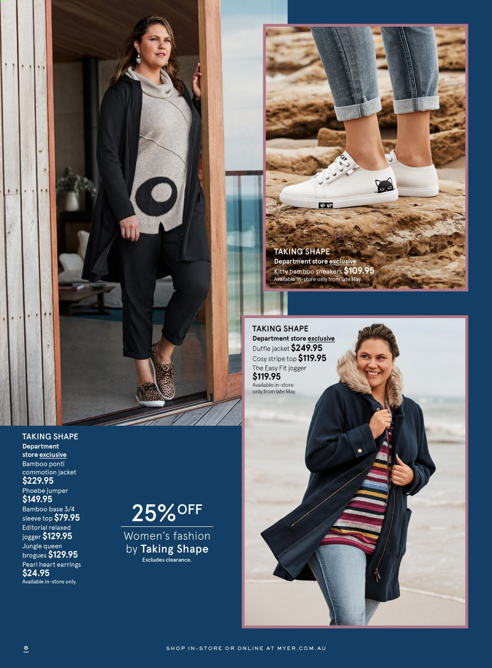 Myer catalogue  - 10.5.2021 - 25.5.2021. Page 8.