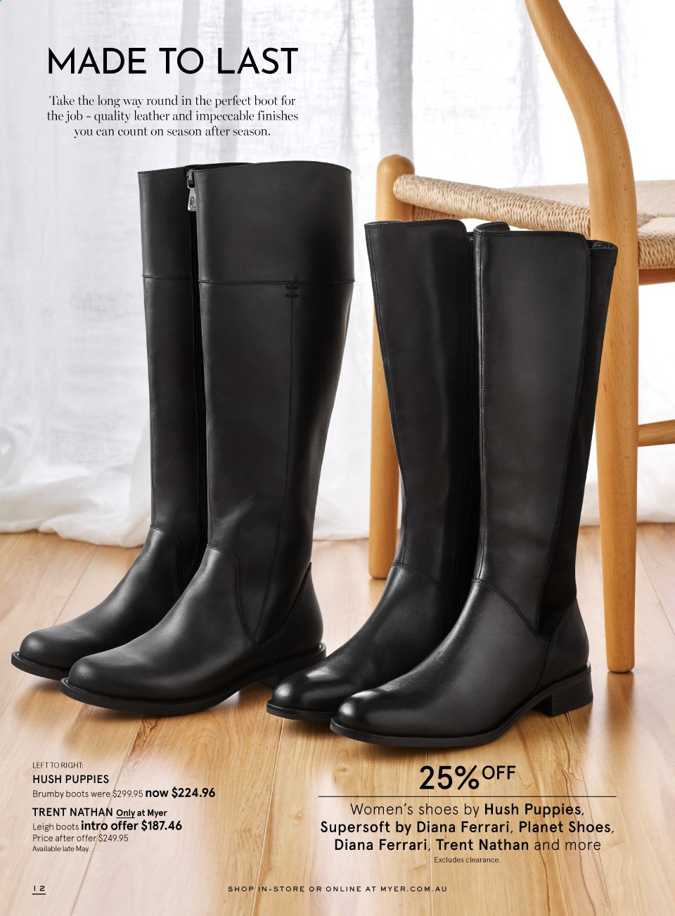 Myer catalogue  - 10.5.2021 - 25.5.2021. Page 12.