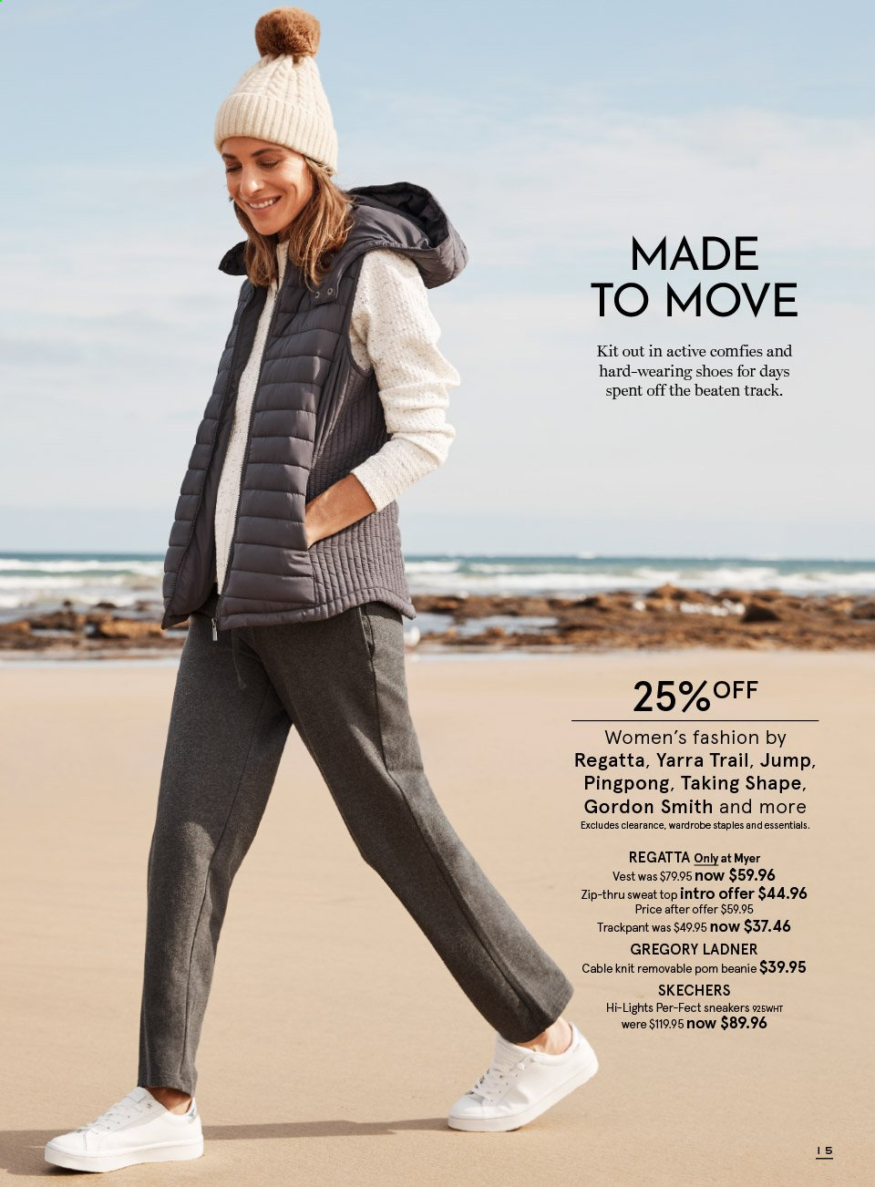 Myer catalogue  - 10.5.2021 - 25.5.2021. Page 15.