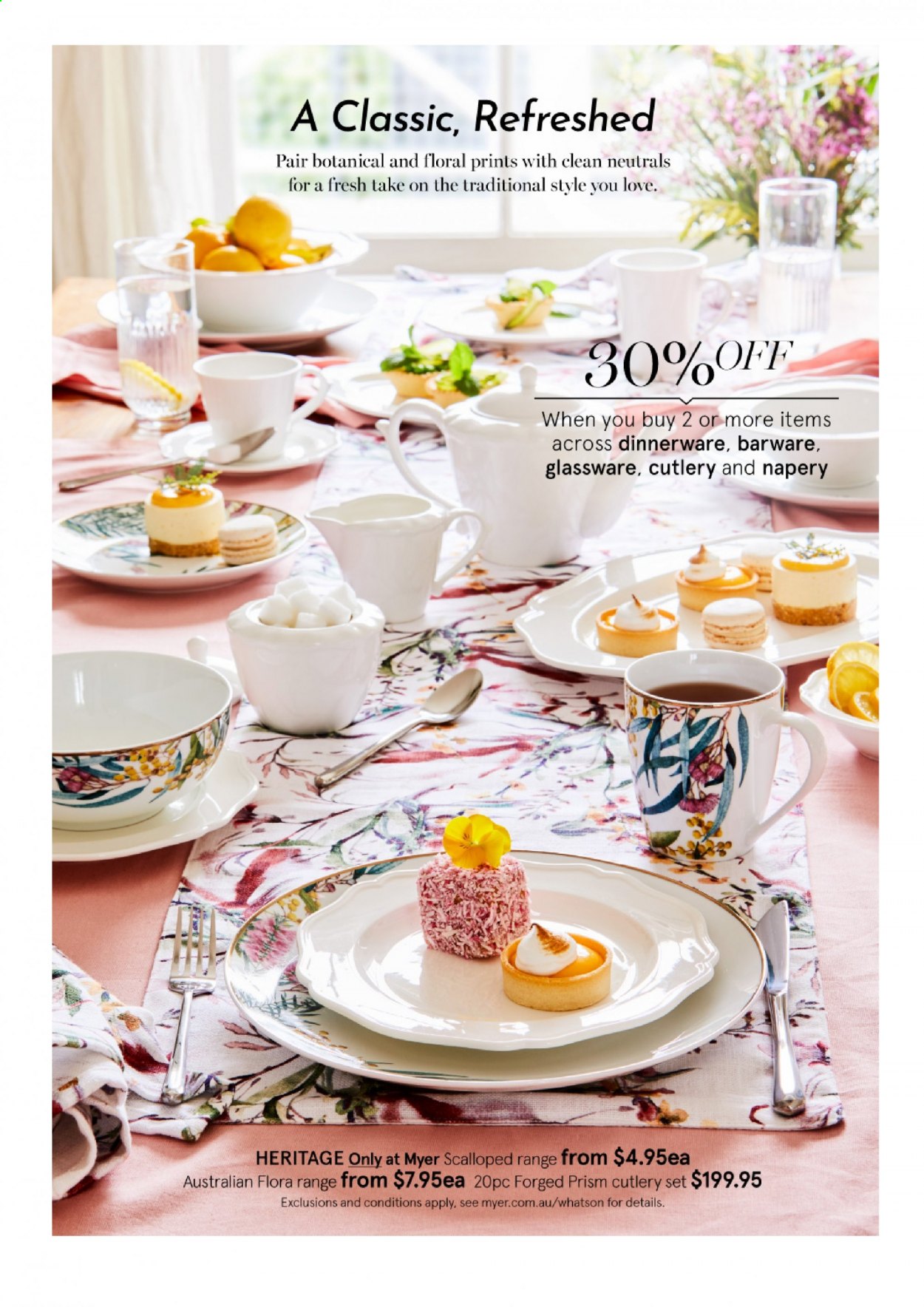 Myer catalogue  - 10.8.2021 - 29.8.2021. Page 24.