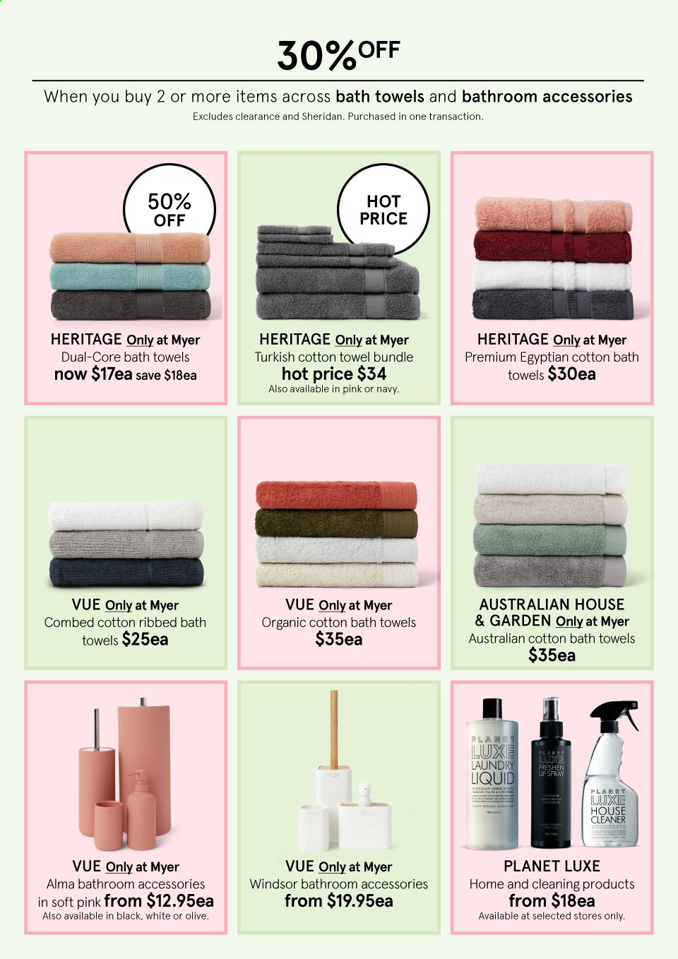 Myer catalogue . Page 8.