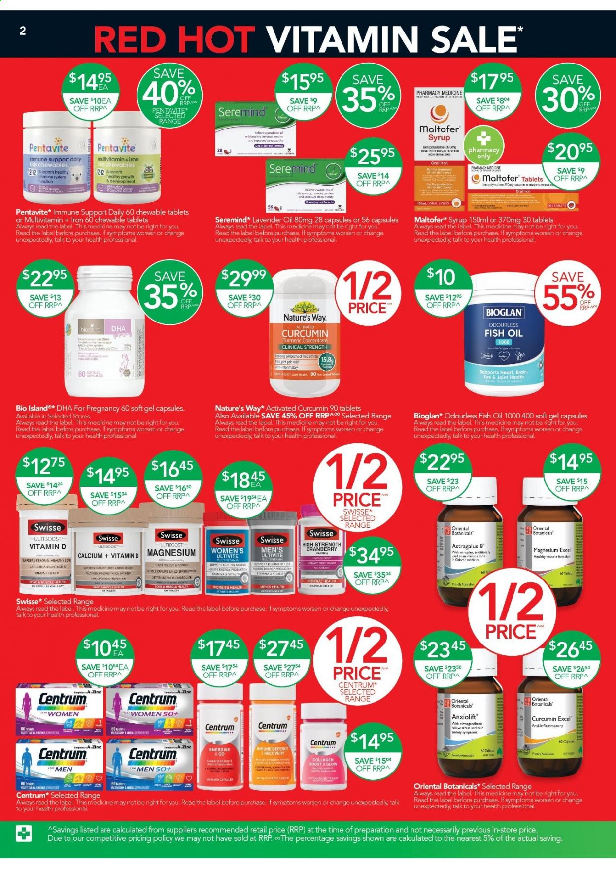 TerryWhite Chemmart catalogue  - 19.8.2021 - 7.9.2021. Page 2.