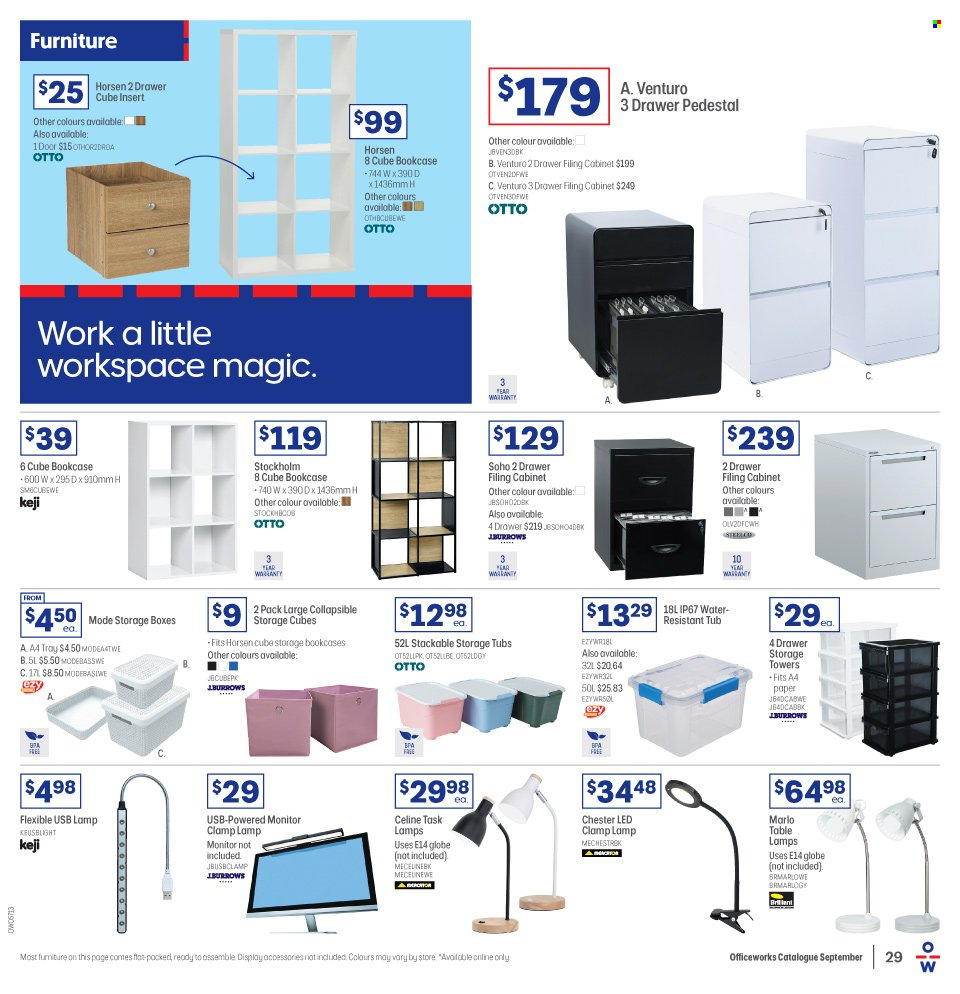 Officeworks catalogue - 16.9.2021 - 30.9.2021.