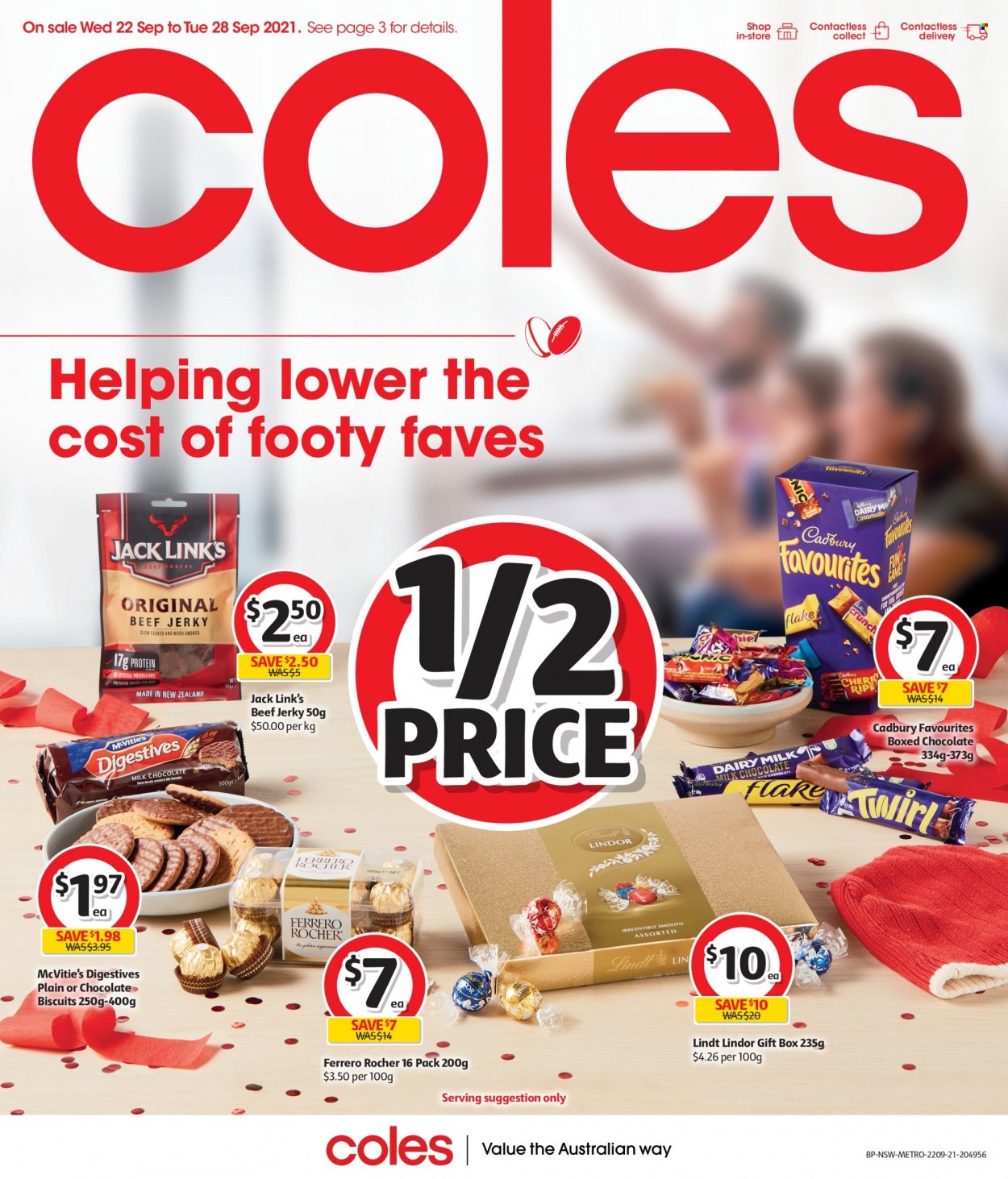 Coles catalogue - 22.9.2021 - 28.9.2021.