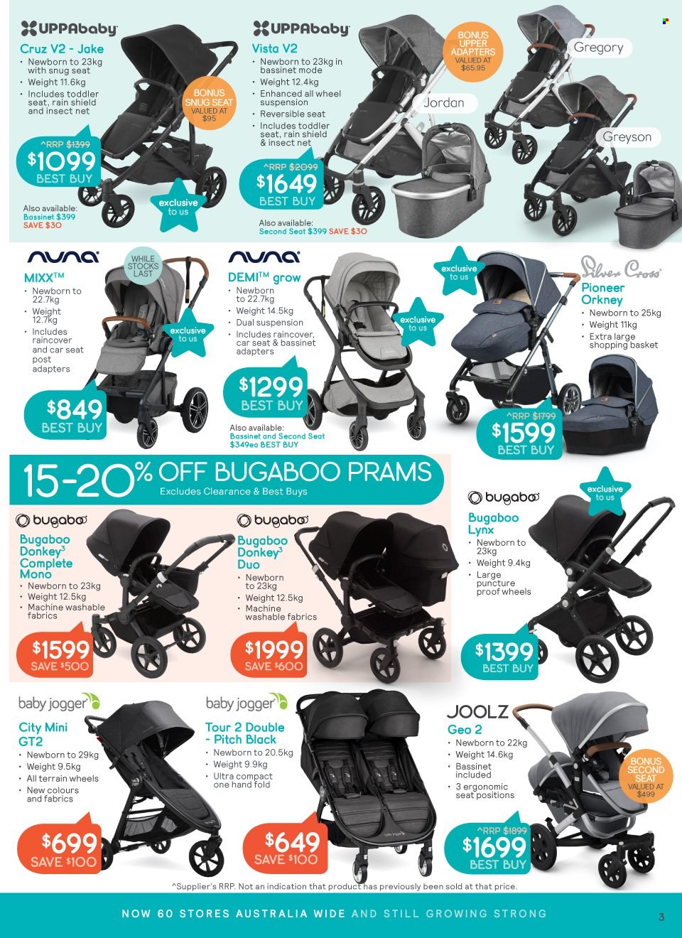 Baby Bunting catalogue - 22.9.2021 - 17.10.2021.