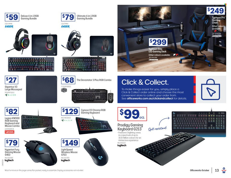Officeworks catalogue - 14.10.2021 - 27.10.2021.