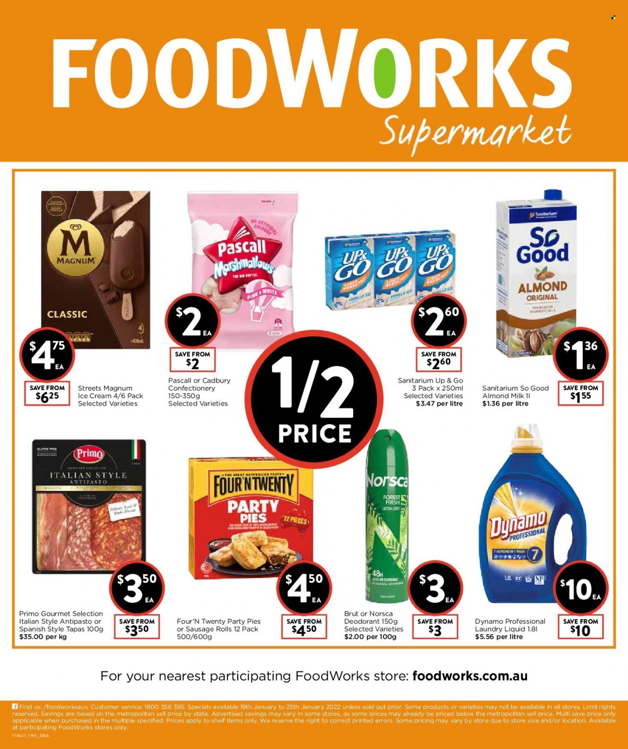 Foodworks catalogue - 19.1.2022 - 25.1.2022.