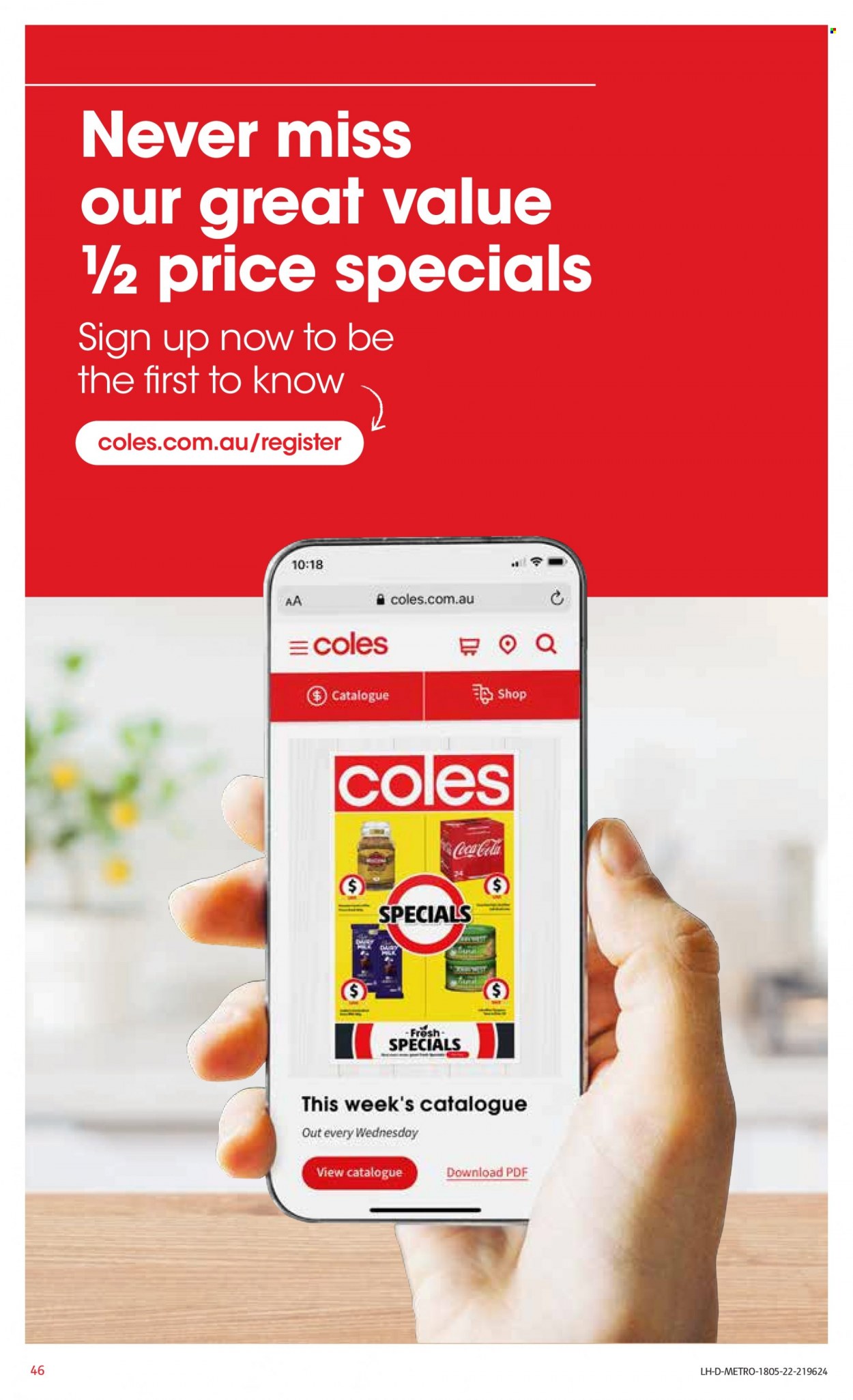 Coles catalogue - 18.5.2022 - 24.5.2022.