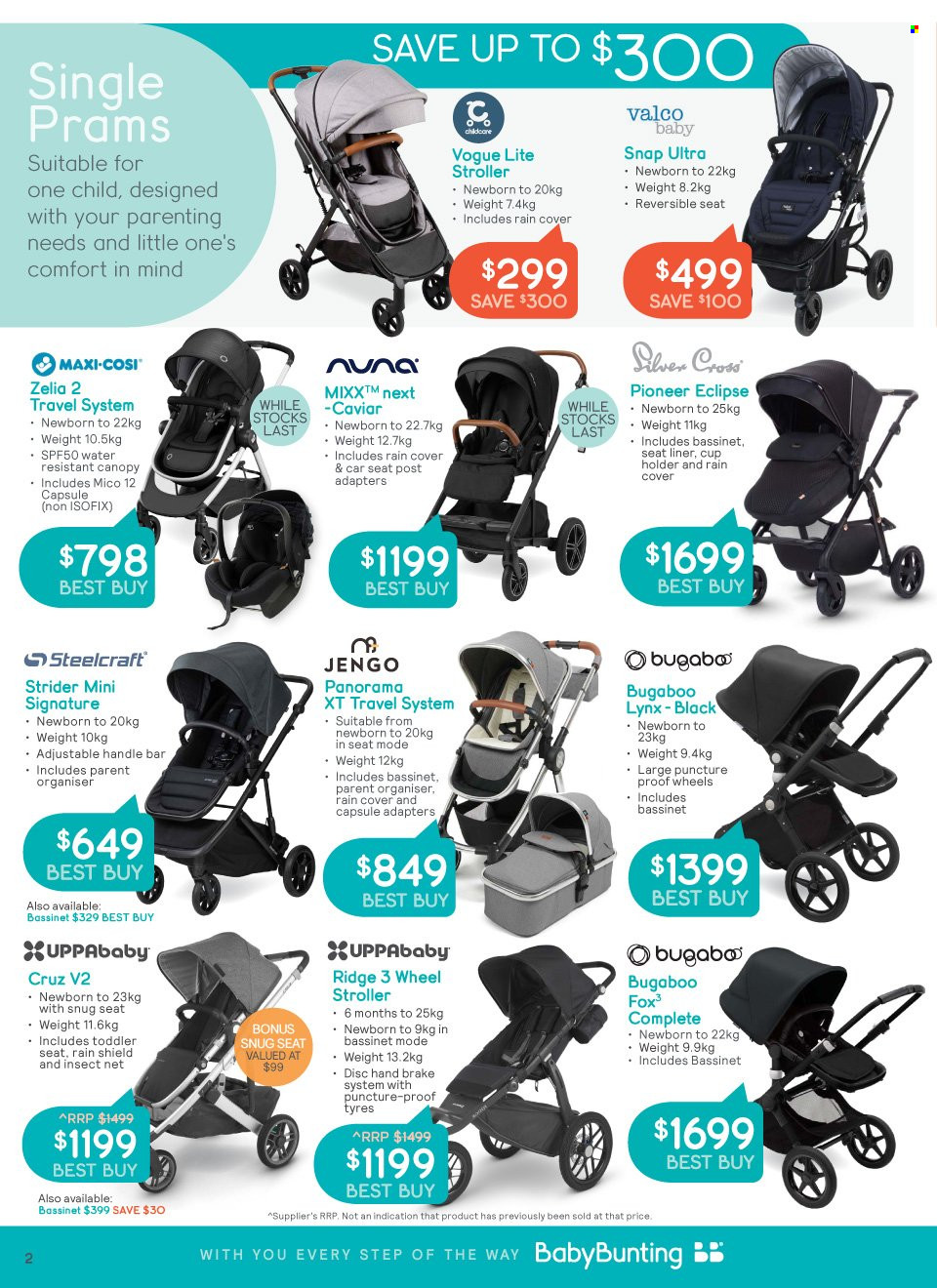 Baby Bunting catalogue - 27.7.2022 - 21.8.2022.