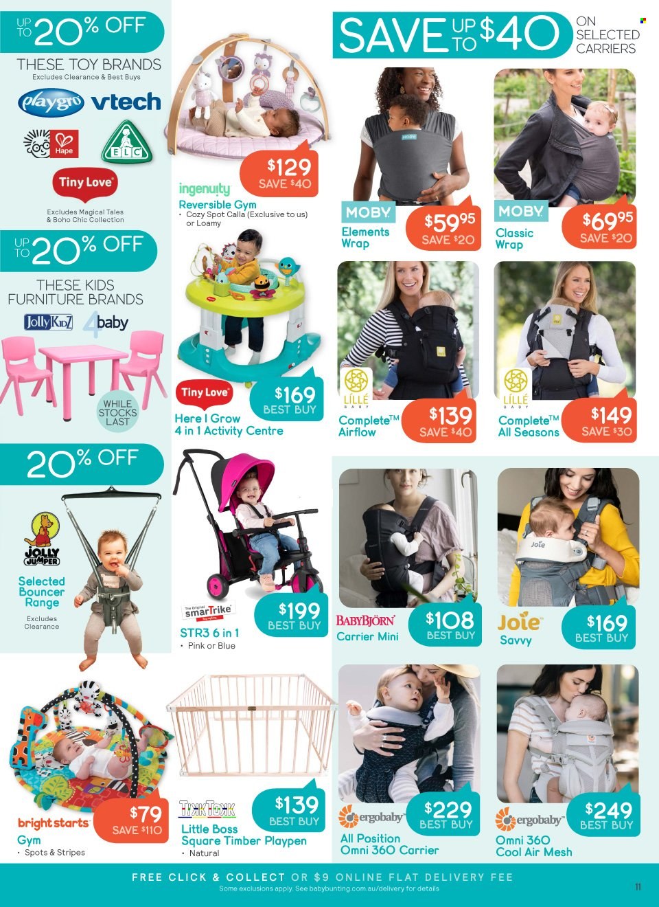 Baby Bunting catalogue - 27.7.2022 - 21.8.2022.