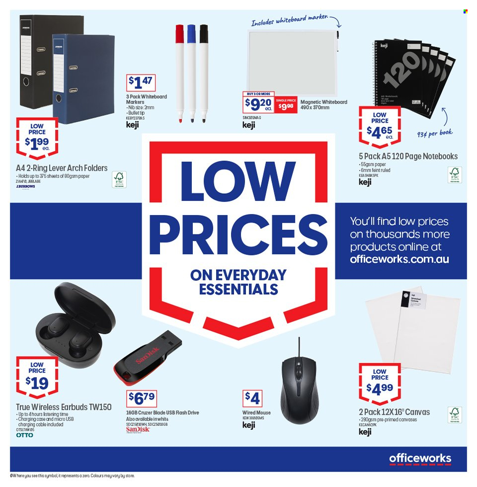 Officeworks catalogue - 4.8.2022 - 18.8.2022.