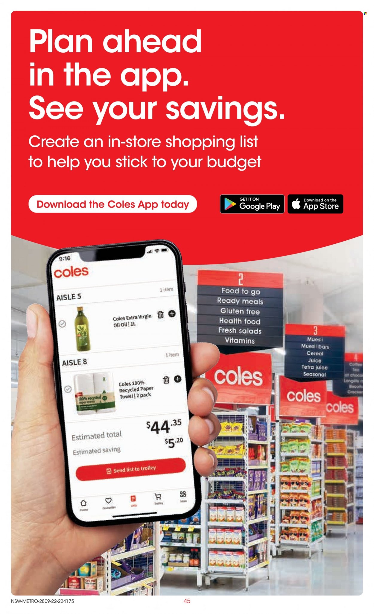 Coles catalogue - 28.9.2022 - 4.10.2022.