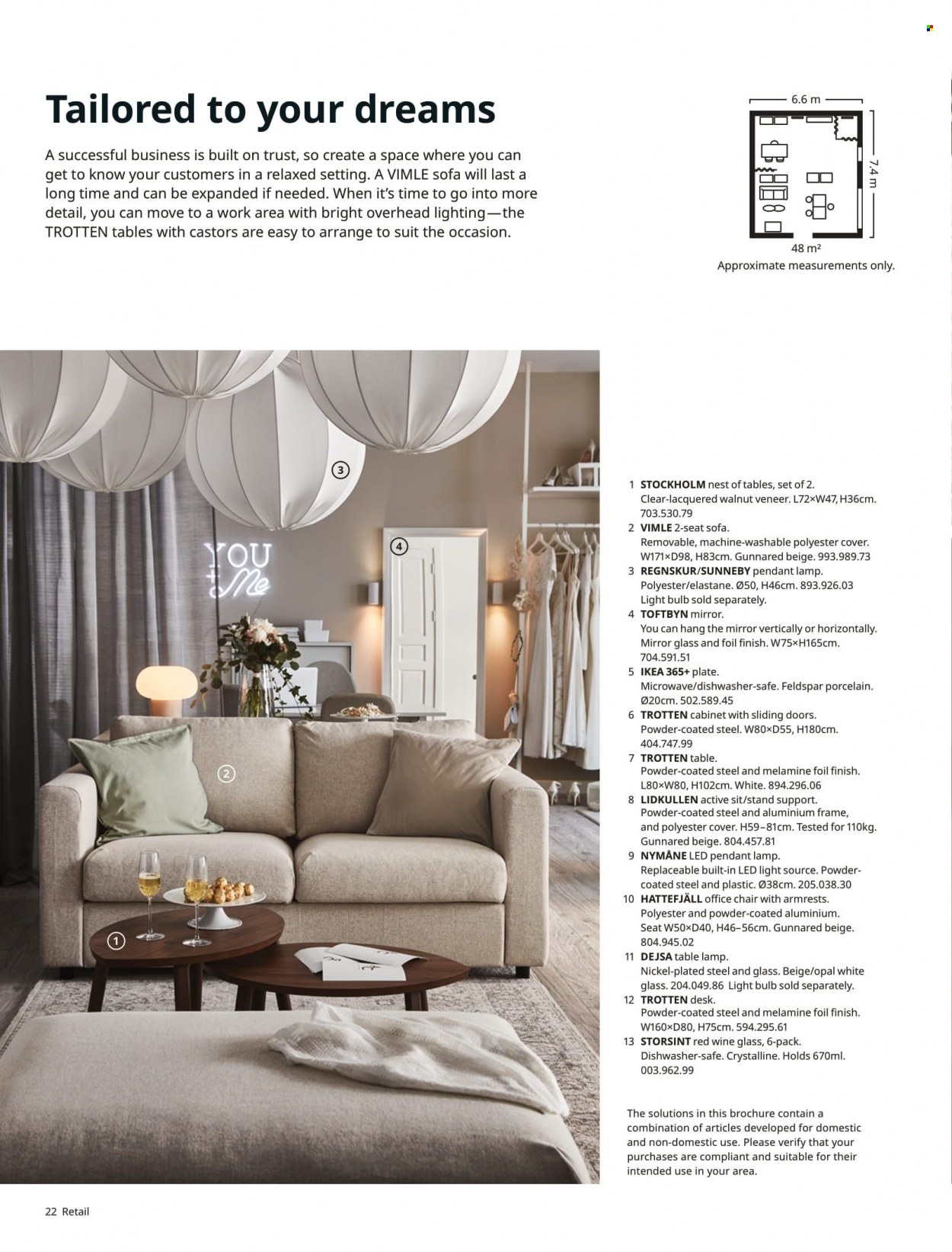 IKEA catalogue . Page 22.