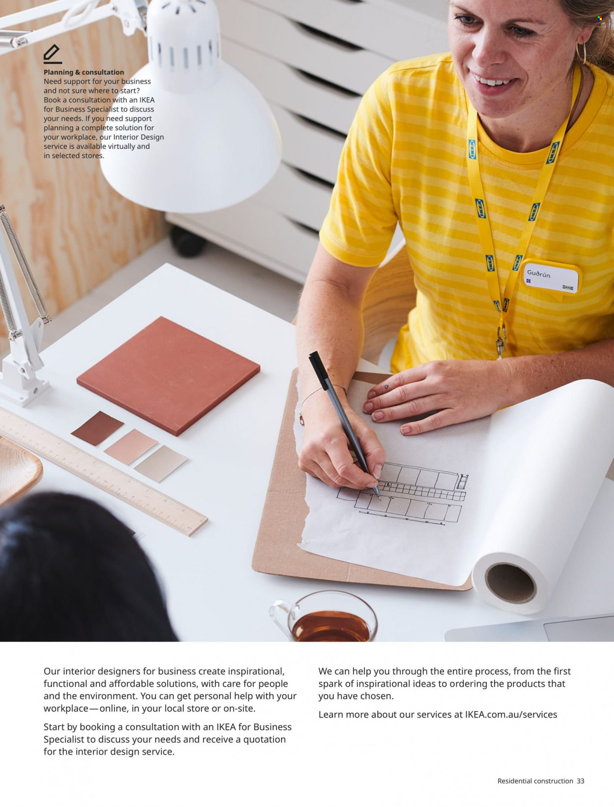 IKEA catalogue . Page 33.