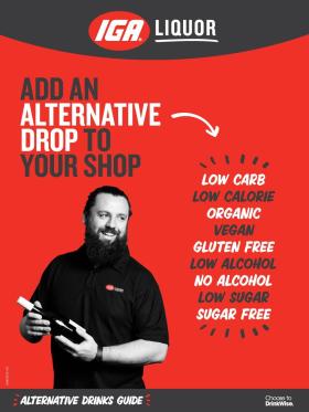 IGA LIQUOR - Alternative Drinks Guide