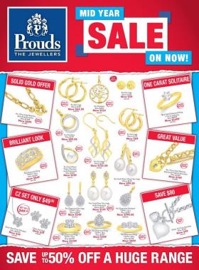 Prouds The Jewellers - Mid Year Sale On Now!