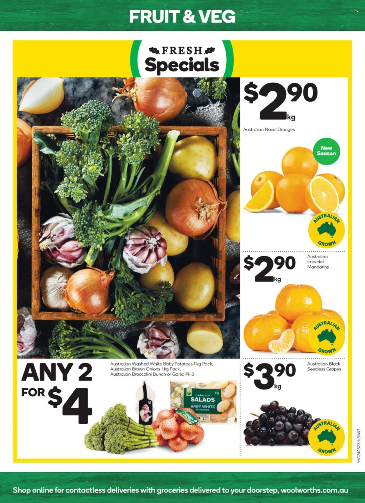 Woolworths catalogue  - 24.5.2023 - 30.5.2023. Page 17.