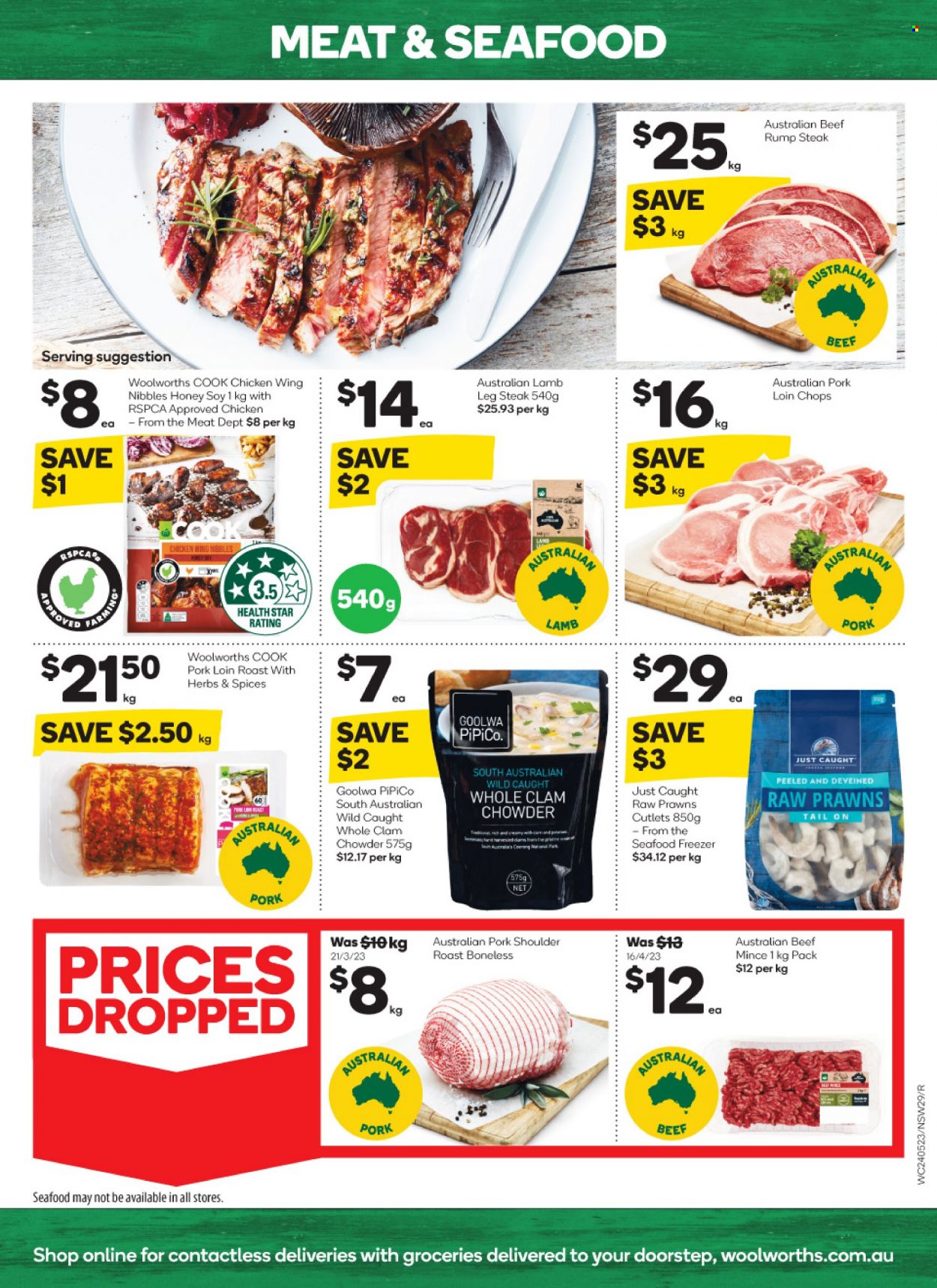 Woolworths catalogue  - 24.5.2023 - 30.5.2023. Page 29.
