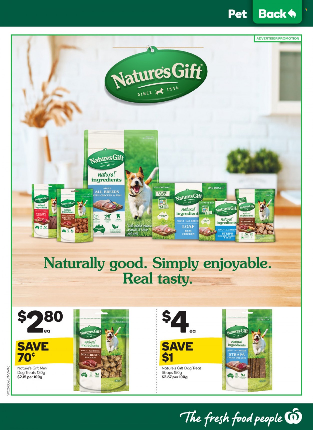 Woolworths catalogue  - 24.5.2023 - 30.5.2023. Page 46.