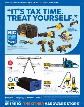 Mitre 10 - It's Tax Time. Treat Yourself.