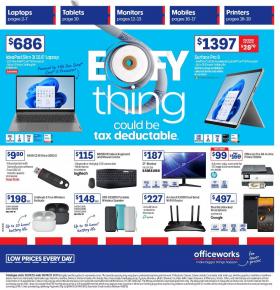 Officeworks - EOFYthing could be Tax Deductible