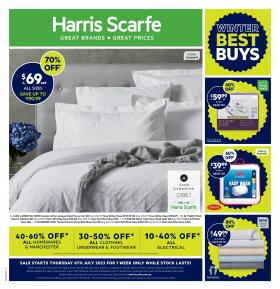 Harris Scarfe - Winter Best Buys