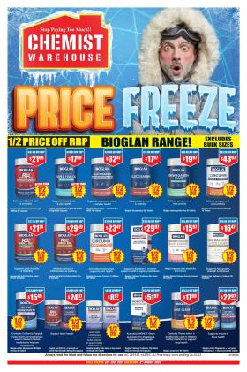 Chemist Warehouse - Price Freeze