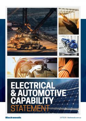 Blackwoods - Electrical Automotive Capability Statement