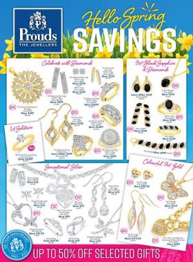 Prouds The Jewellers - Hello Spring Savings