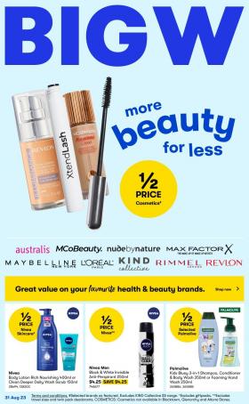 BIG W - More Beauty for Less