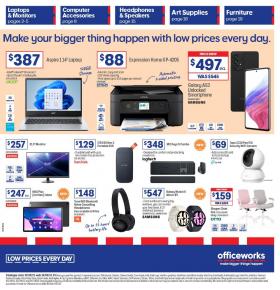 Officeworks - Make Your Bigger Thing Happen with Low Prices Every Day