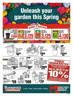 Bunnings Warehouse - Unleash Your Garden This Spring