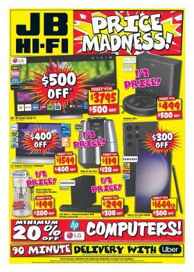 JB Hi-Fi - Price Madness