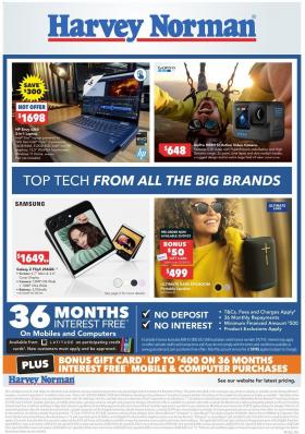 Harvey Norman - September Computers - Top Tech From All the Big Brands