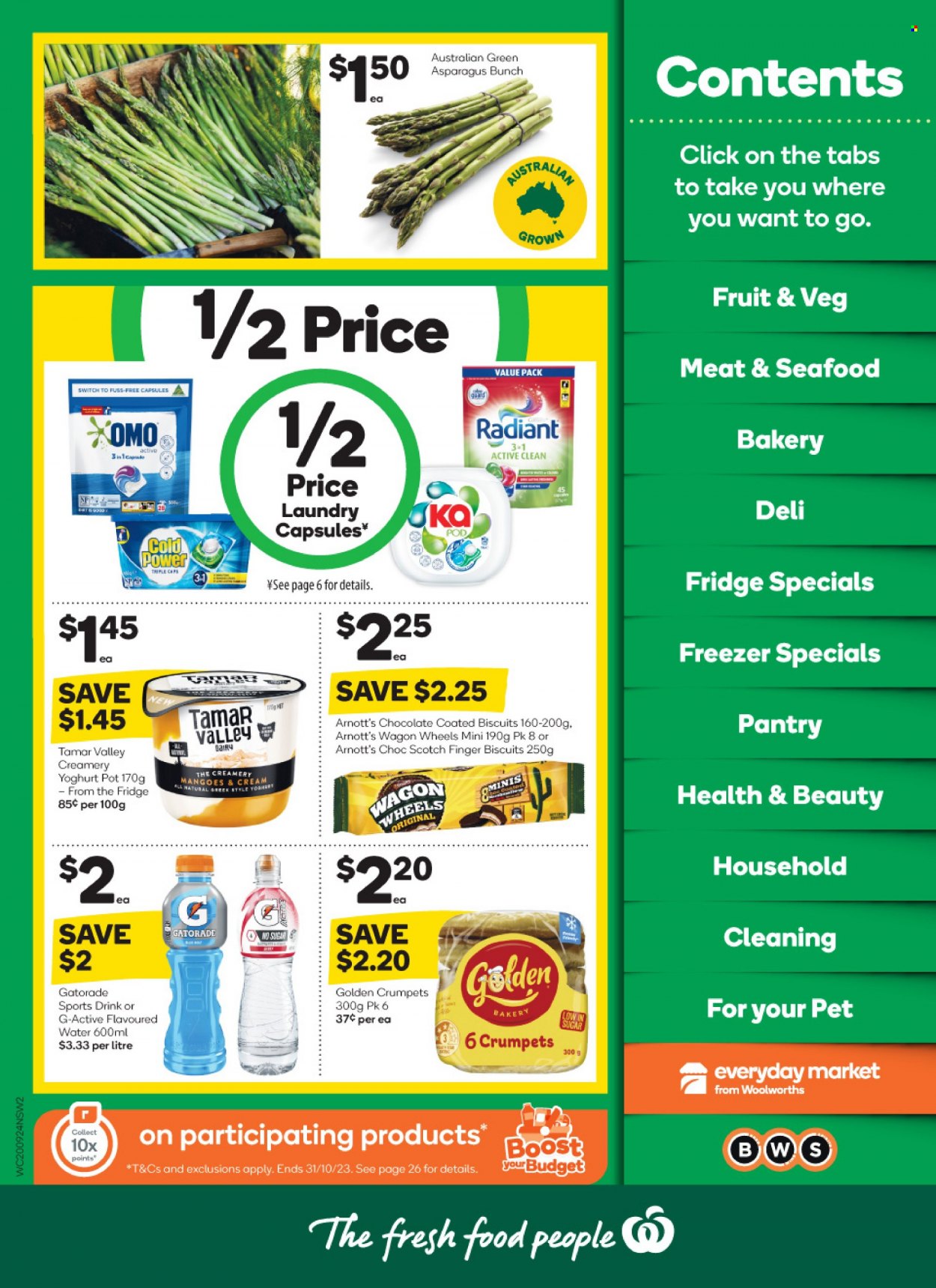 Woolworths catalogue  - 20.9.2023 - 26.9.2023. Page 2.