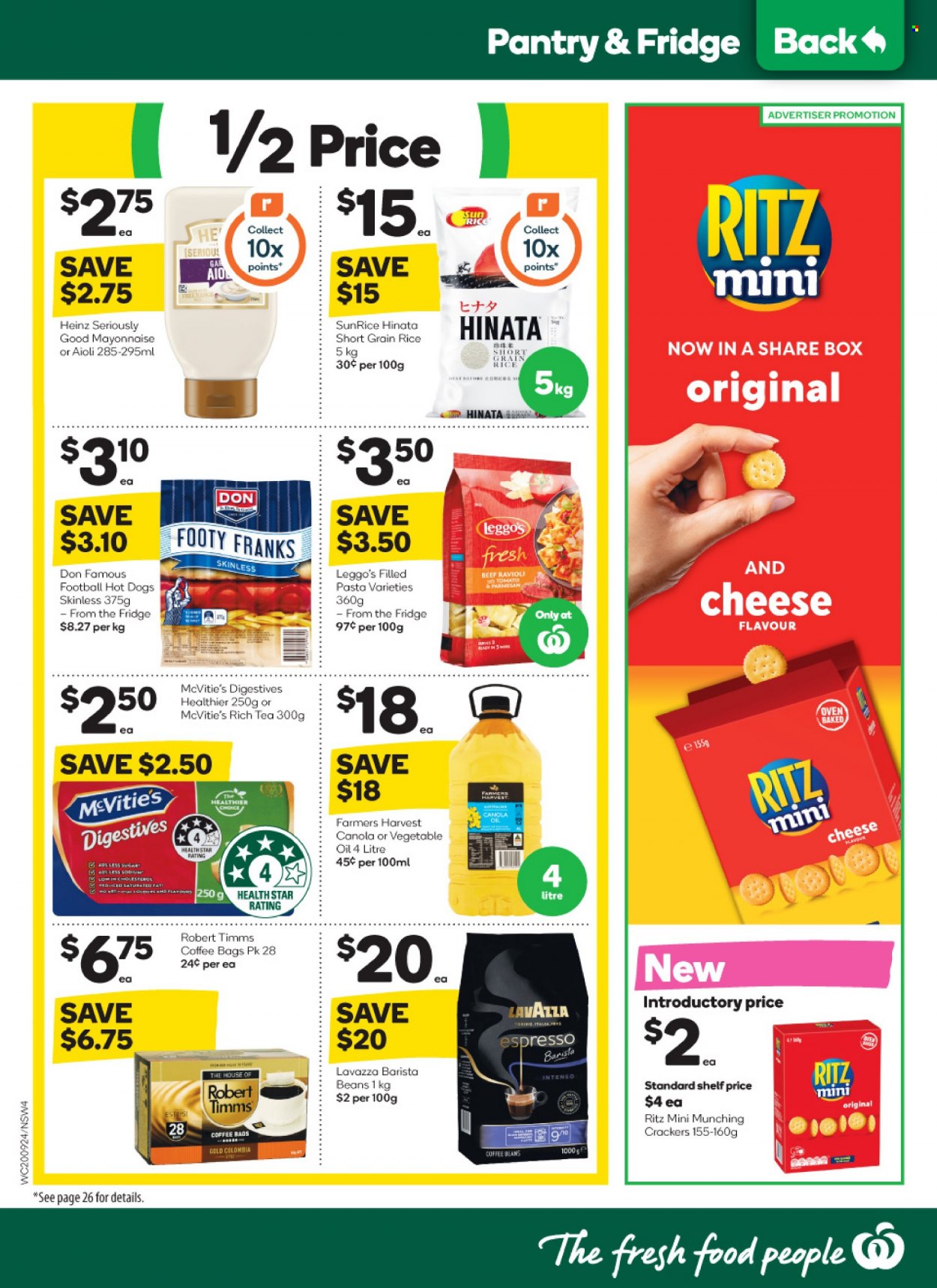 Woolworths catalogue  - 20.9.2023 - 26.9.2023. Page 4.