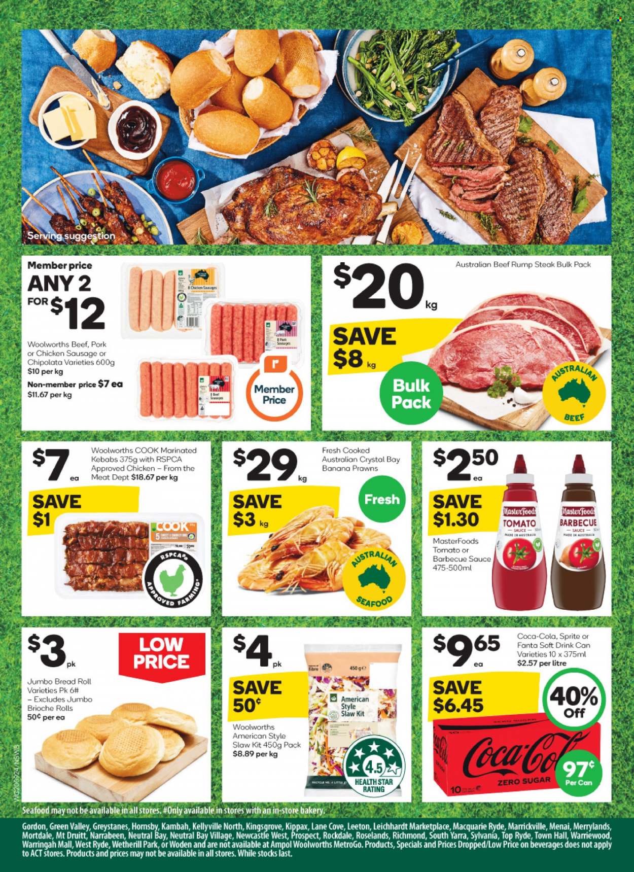 Woolworths catalogue  - 20.9.2023 - 26.9.2023. Page 8.