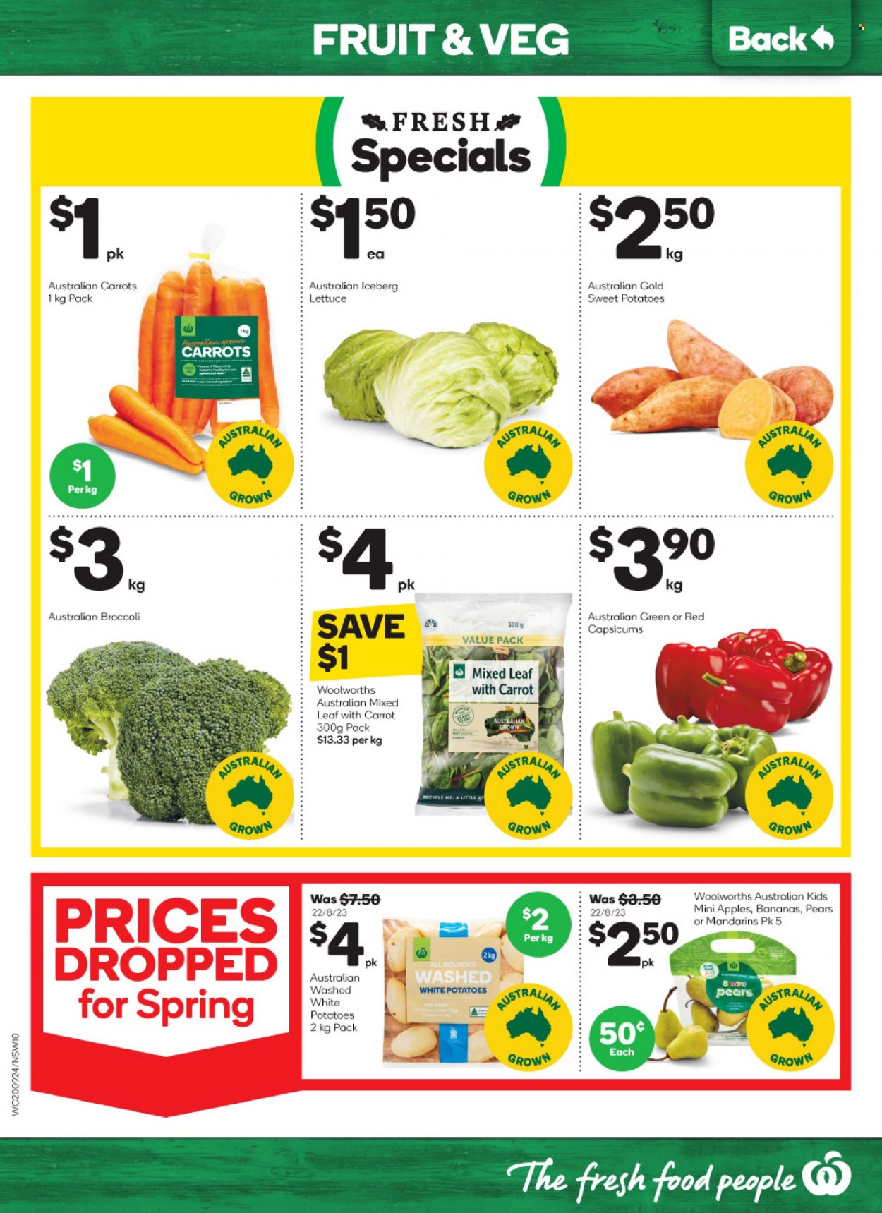 Woolworths catalogue  - 20.9.2023 - 26.9.2023. Page 10.