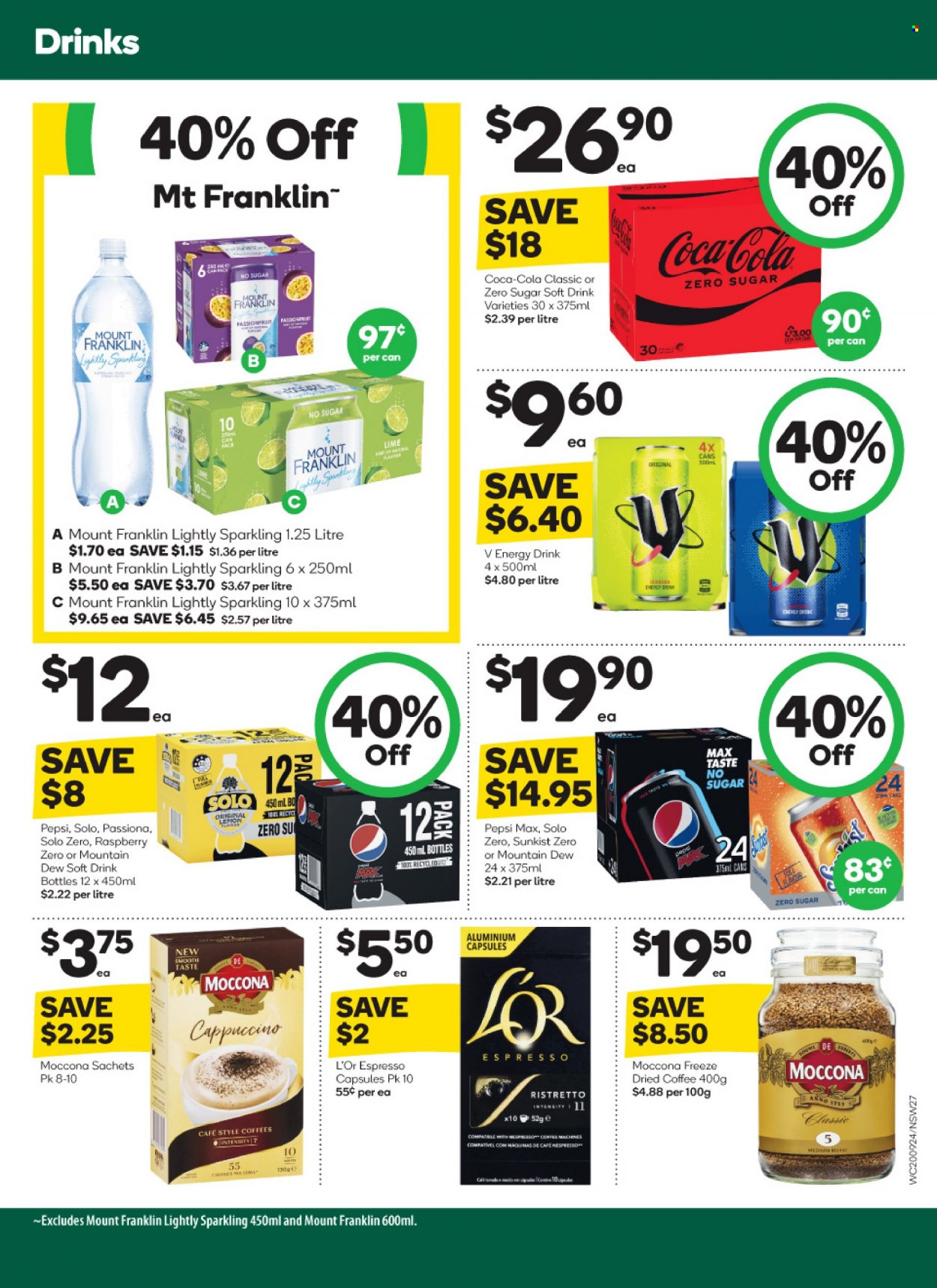 Woolworths catalogue  - 20.9.2023 - 26.9.2023. Page 27.