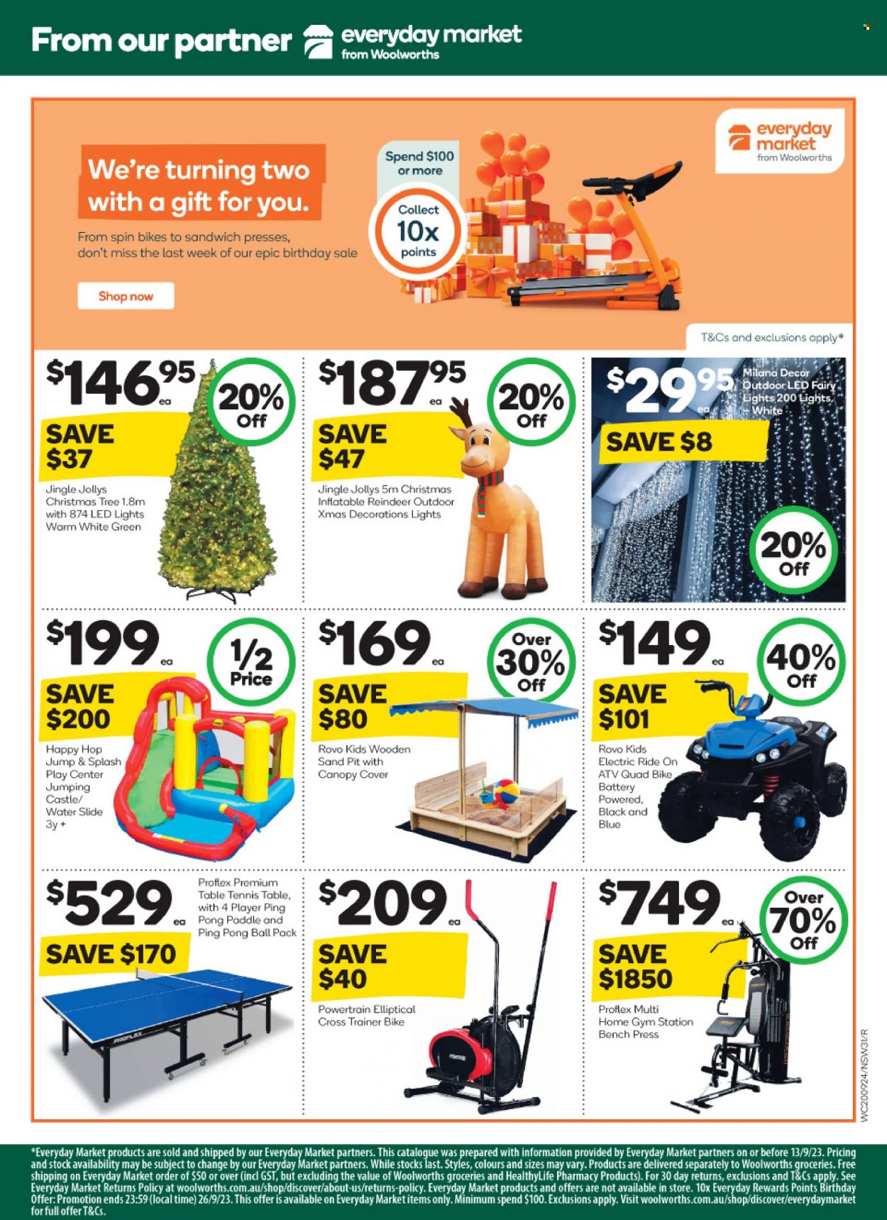 Woolworths catalogue  - 20.9.2023 - 26.9.2023. Page 31.