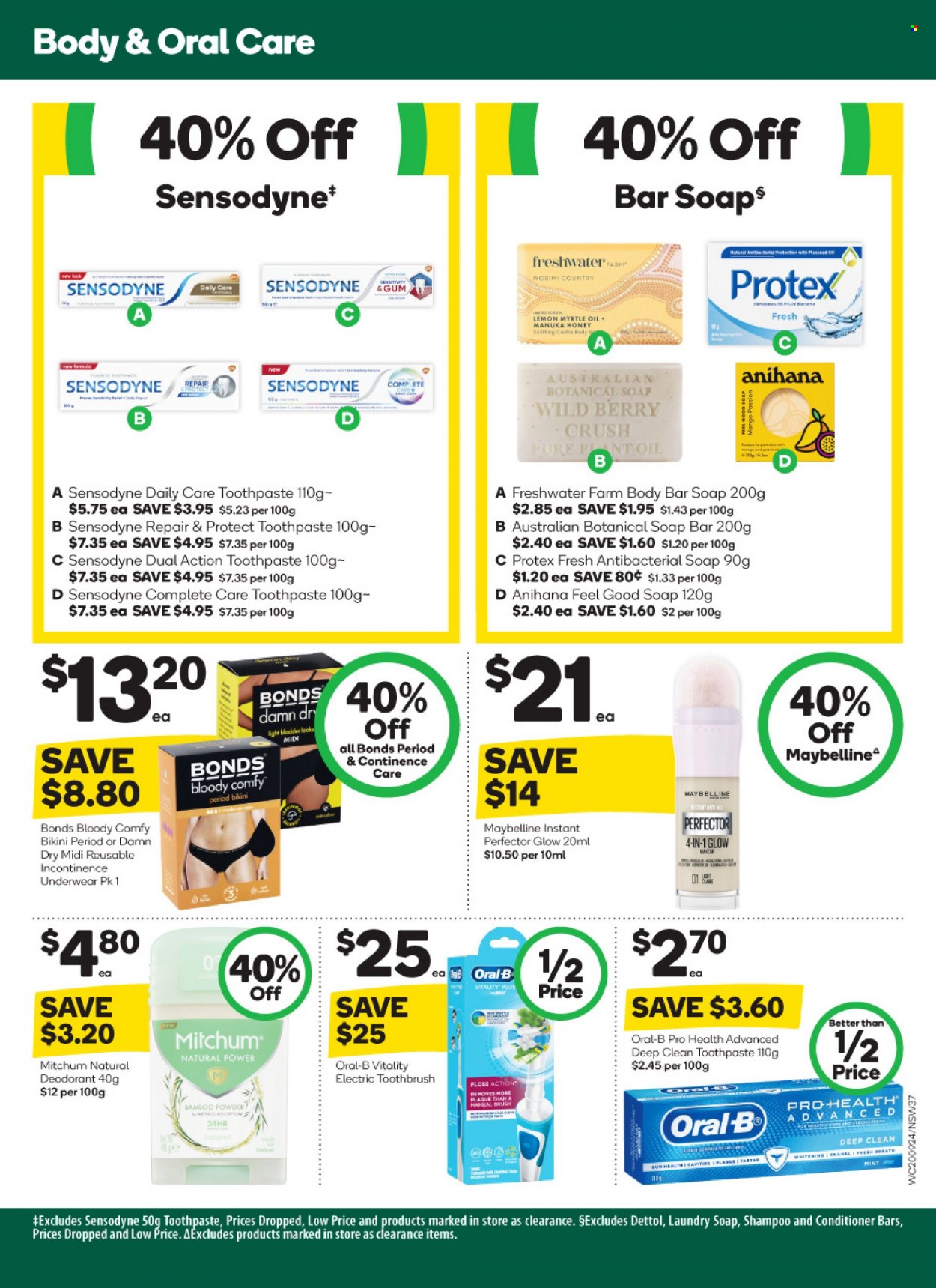 Woolworths catalogue  - 20.9.2023 - 26.9.2023. Page 37.