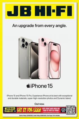 JB Hi-Fi - Apple iPhone 15 - Out now