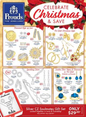 Prouds The Jewellers - Celebrate Christmas & Save