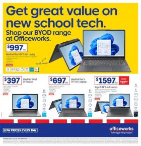 Officeworks - Get Great Value on New School Tech