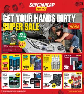 Supercheap Auto - Get Your Hands Dirty Super Sale