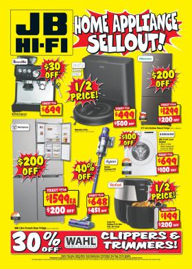 JB Hi-Fi - Home Appliance Sellout