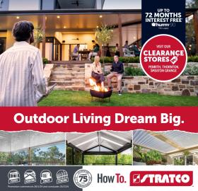 Stratco - Outdoor Living Dream Big
